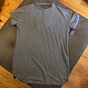 F21 Grey Cutout T-Shirt Dress